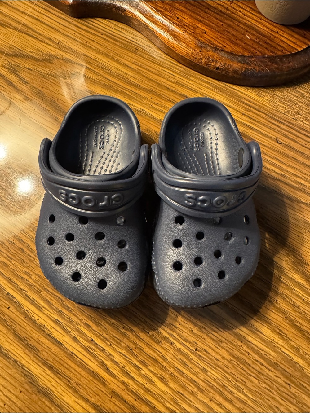 CROCS Kids Classic Clog in Navy Blue